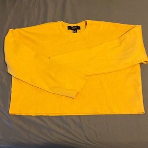 Forever 21 cropped sweatshirt medium